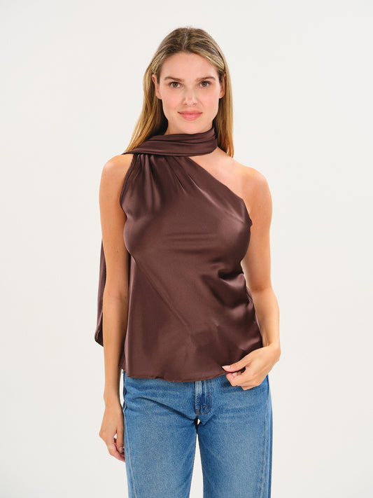 diana top [brown]