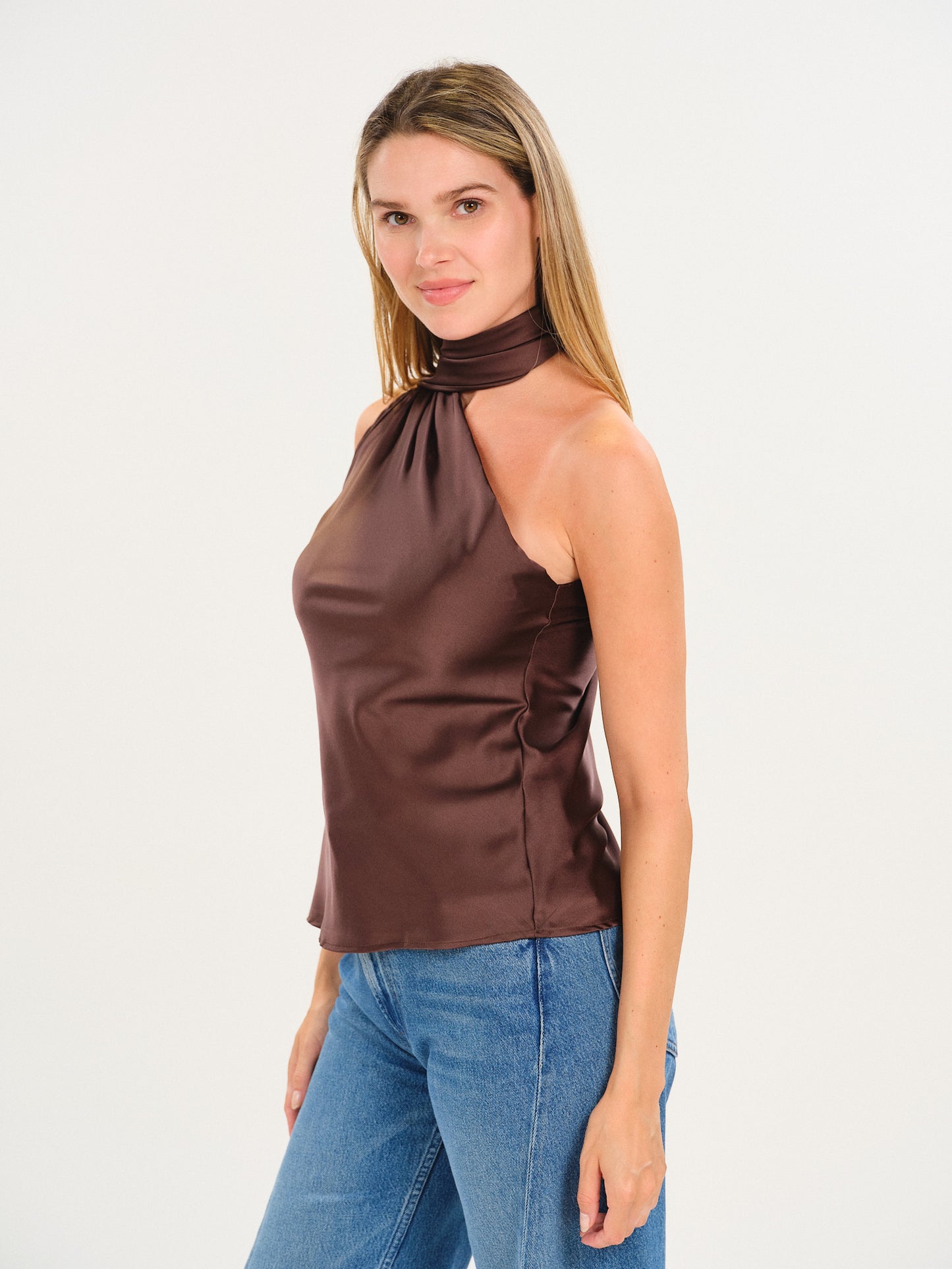 diana top [brown]
