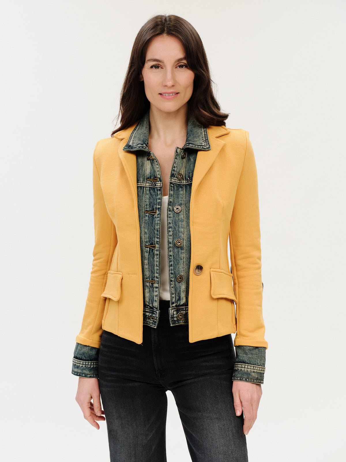 clarissa *made in italy* blazer [marigold]