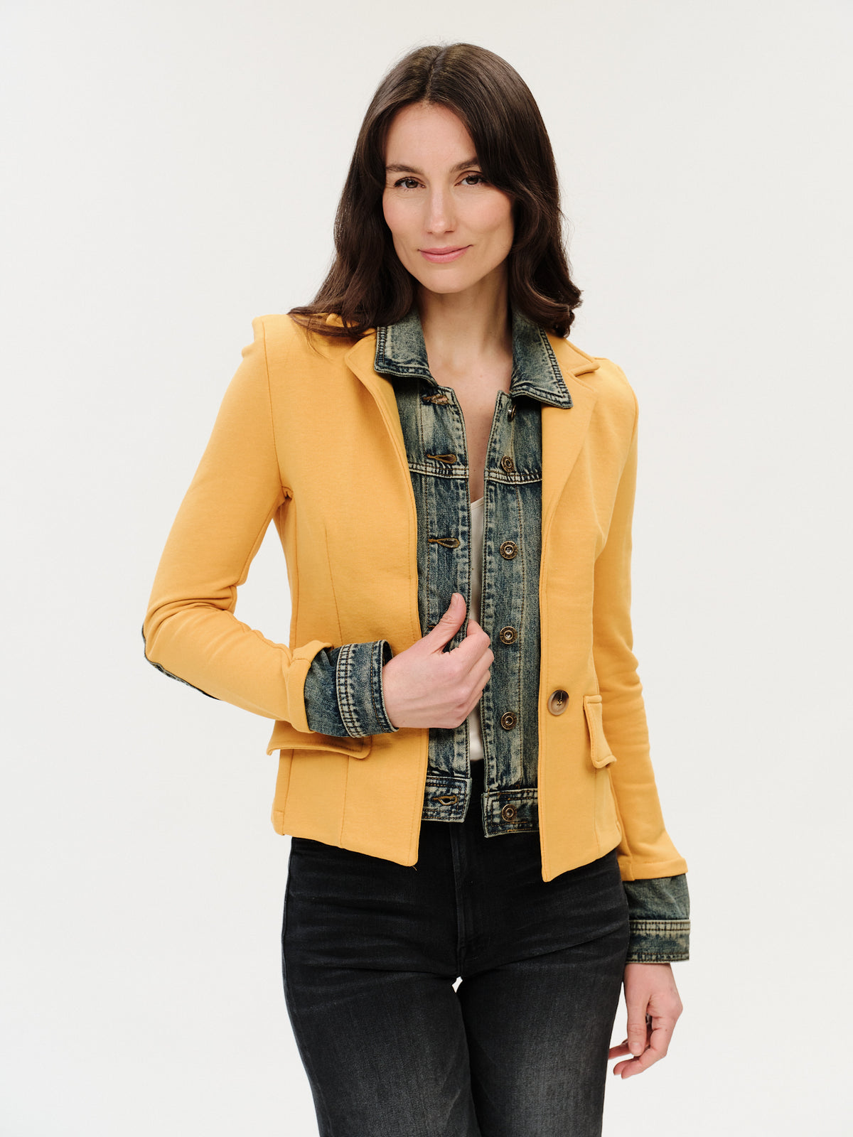 clarissa *made in italy* blazer [marigold]