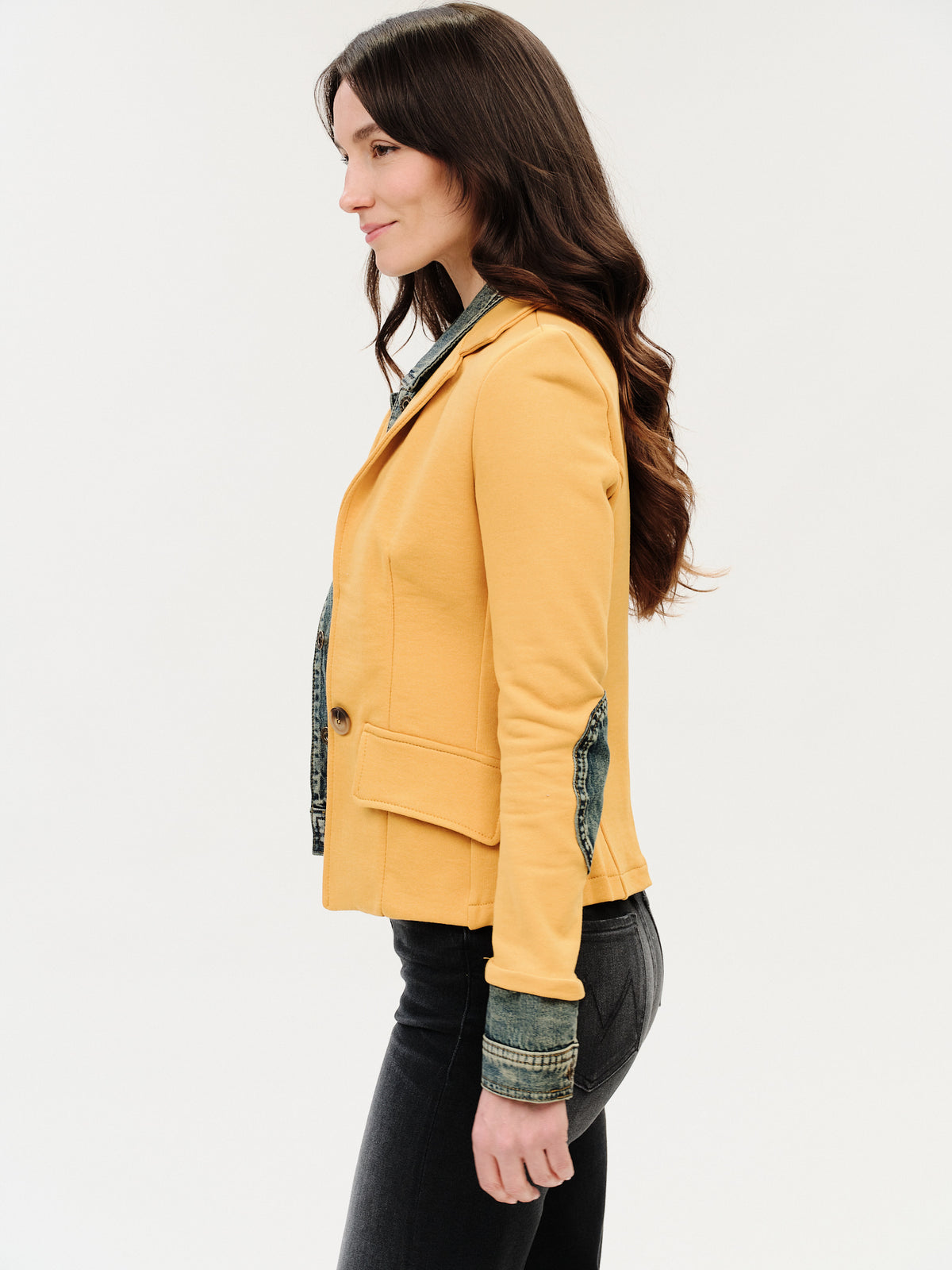 clarissa *made in italy* blazer [marigold]
