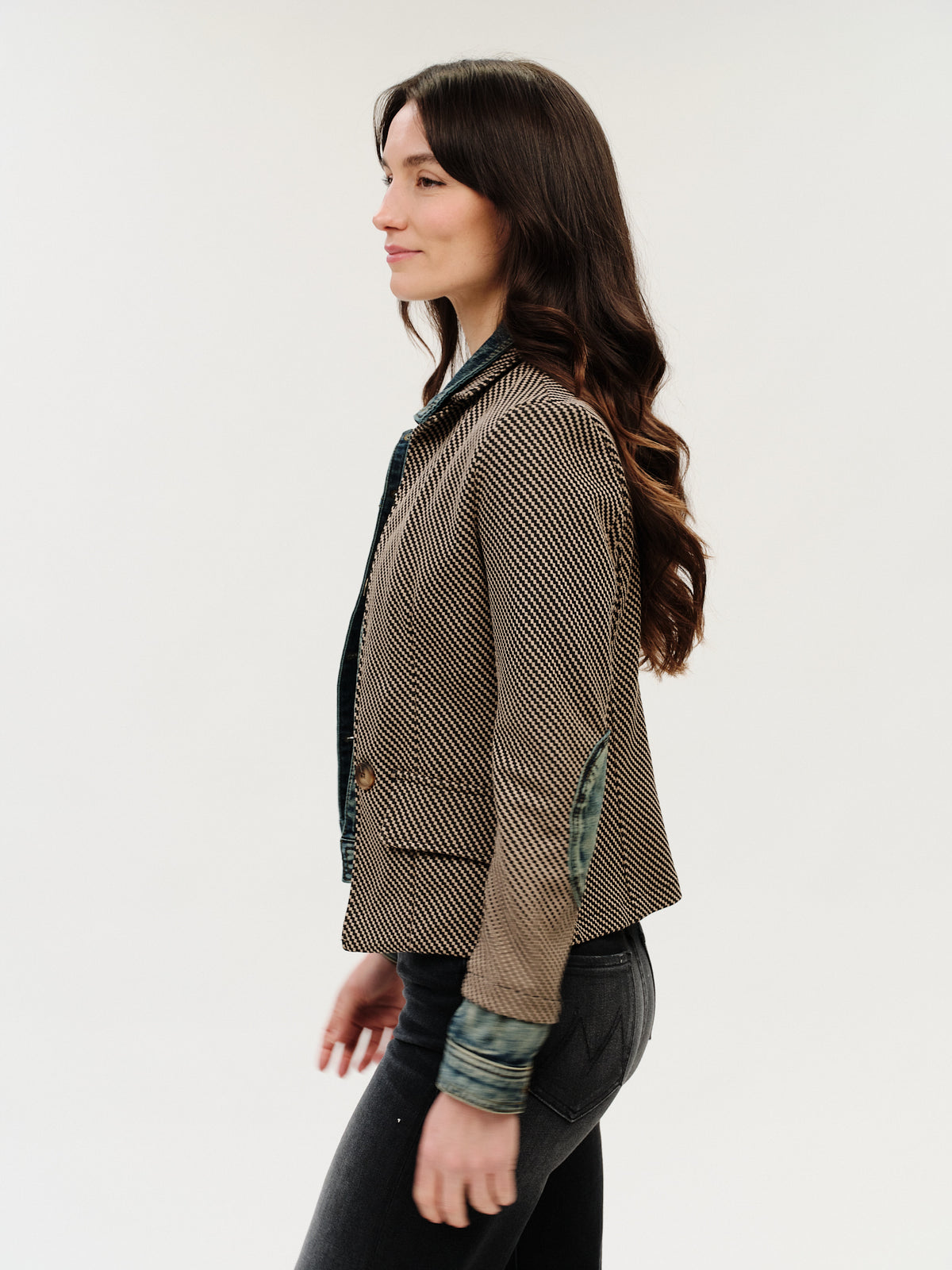 clarissa *made in italy* blazer [lexington check]