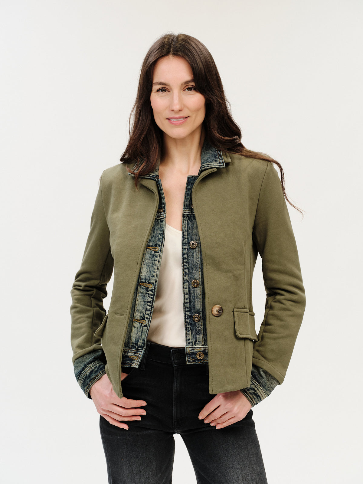 clarissa *made in italy* blazer [olive]