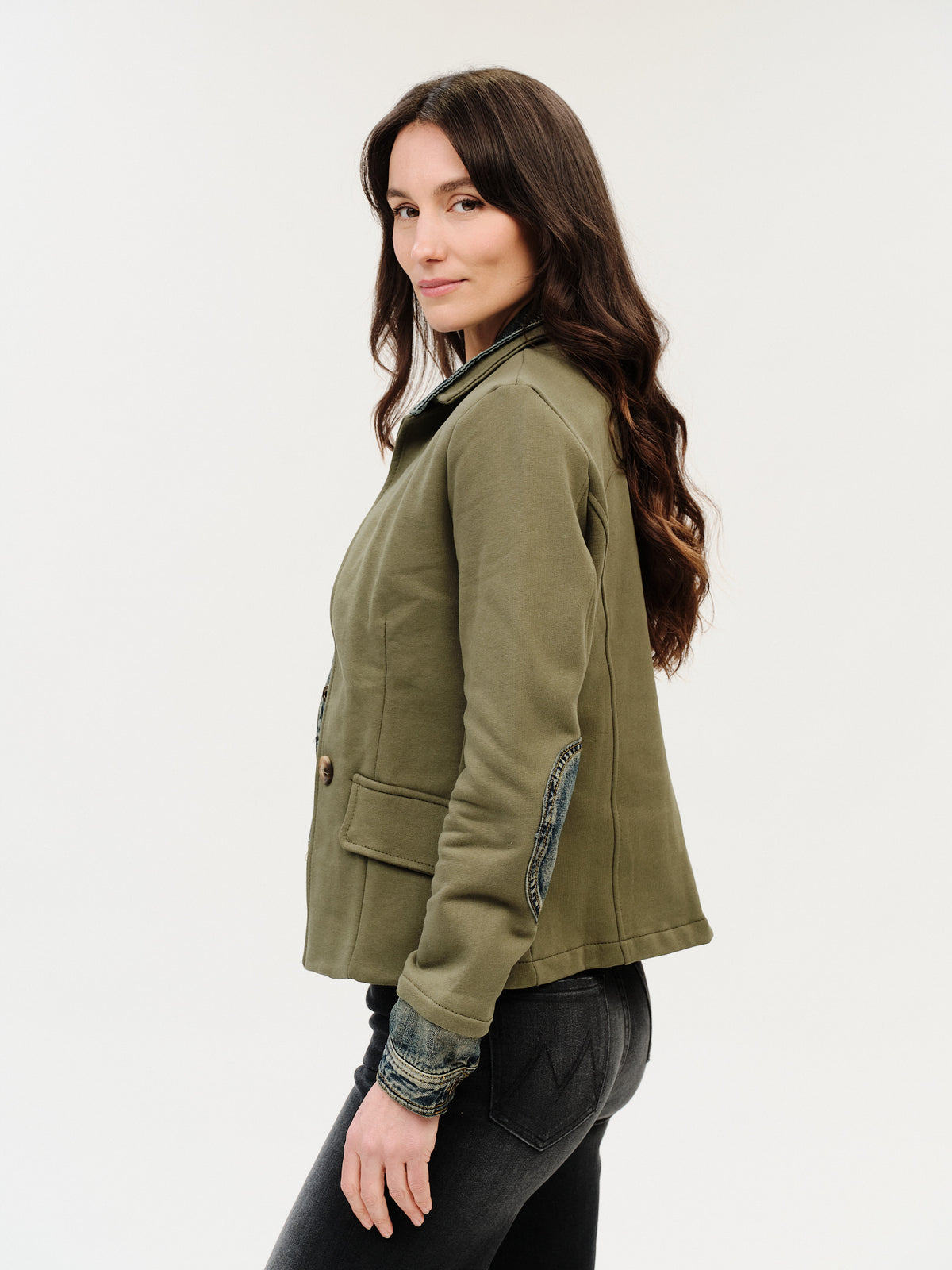 clarissa *made in italy* blazer [olive]