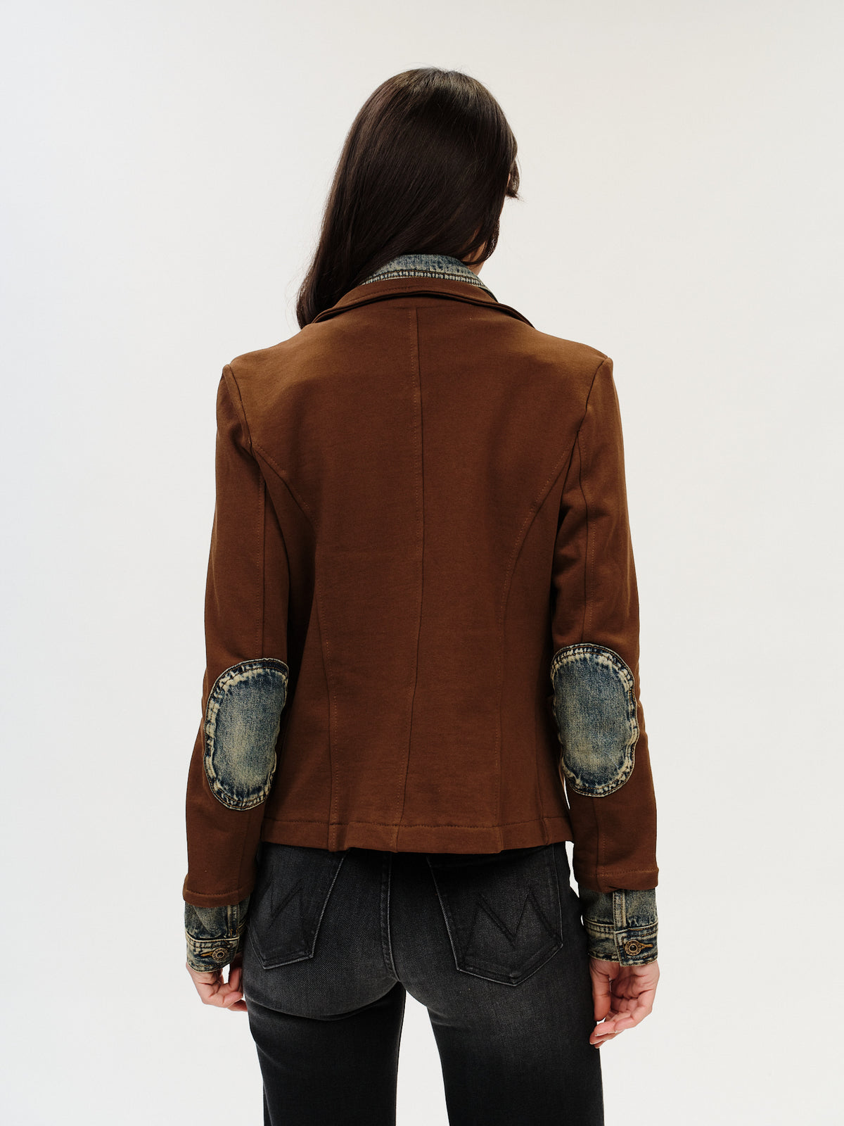 clarissa *made in italy* blazer [dark brown]