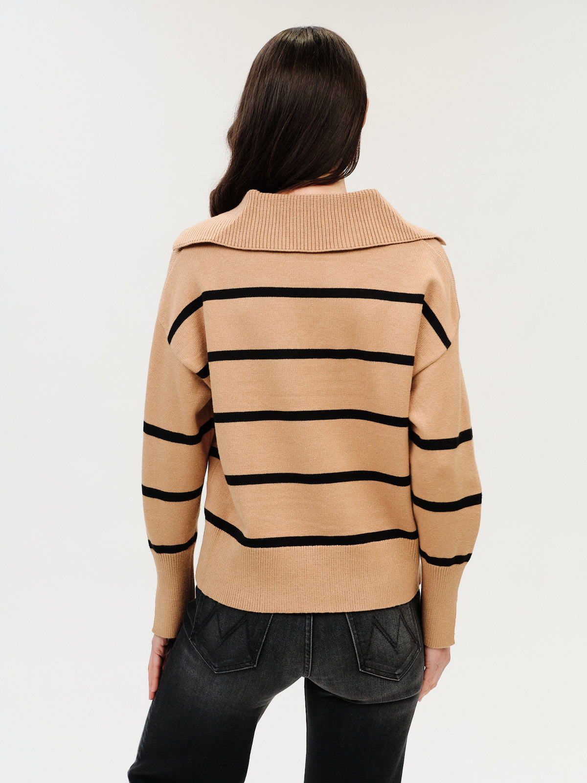 ruth sweater [tan/black]