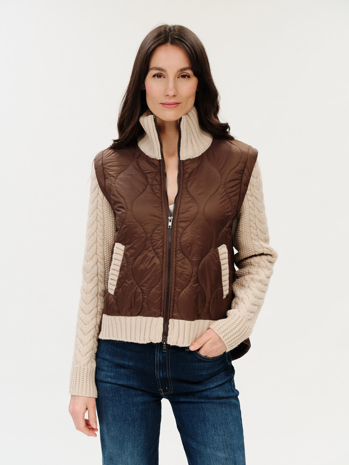 melanie jacket [brown]