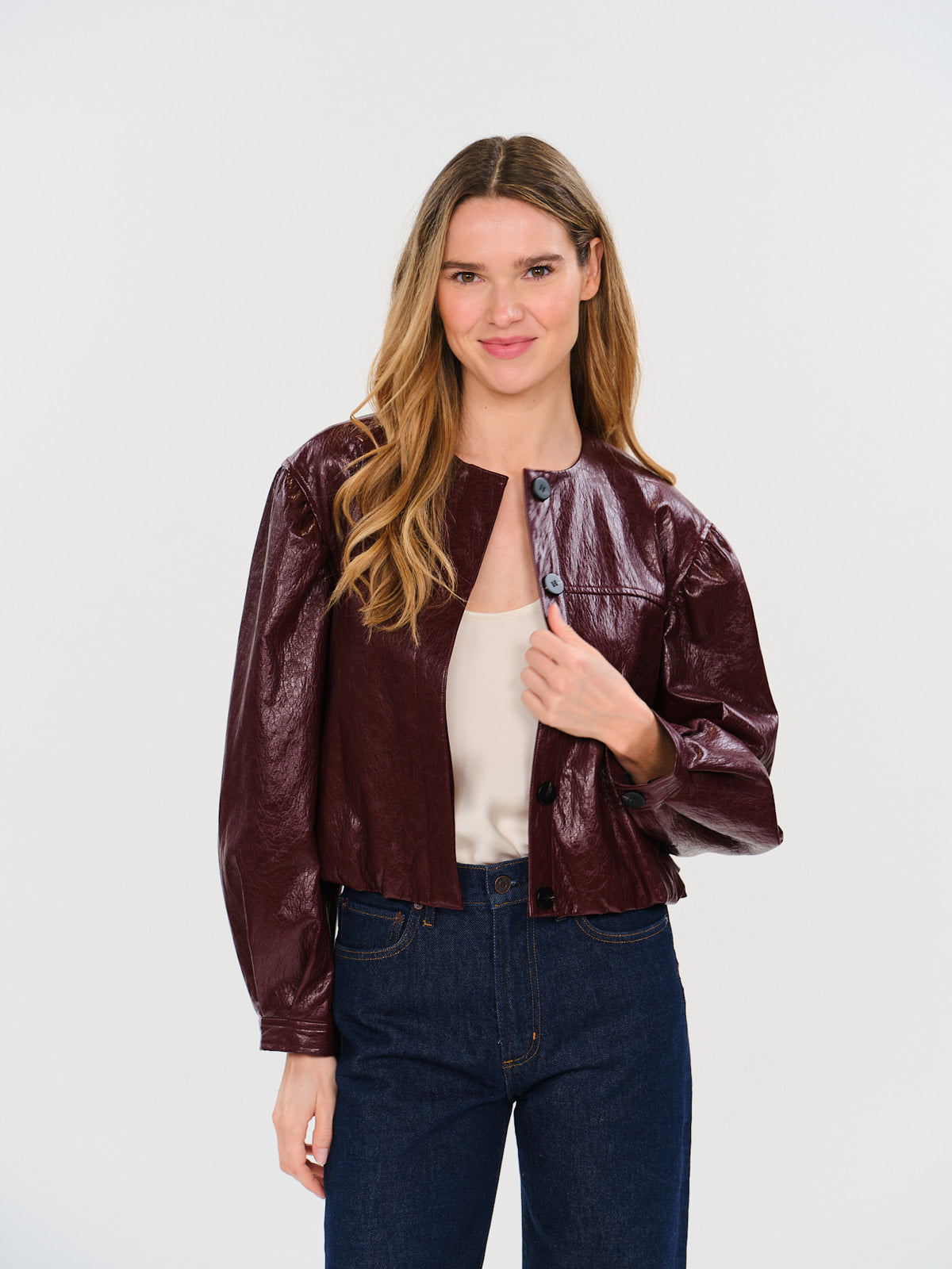 emilia jacket [cabernet]