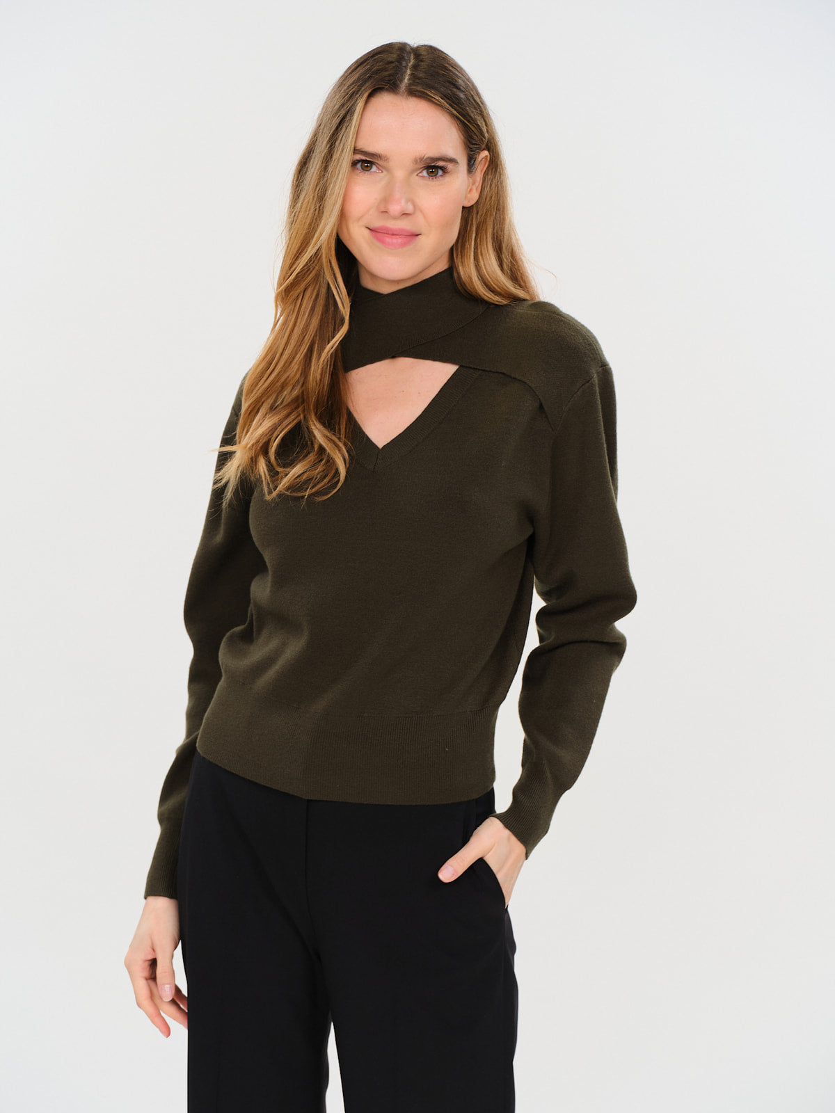 taylor sweater [olive]