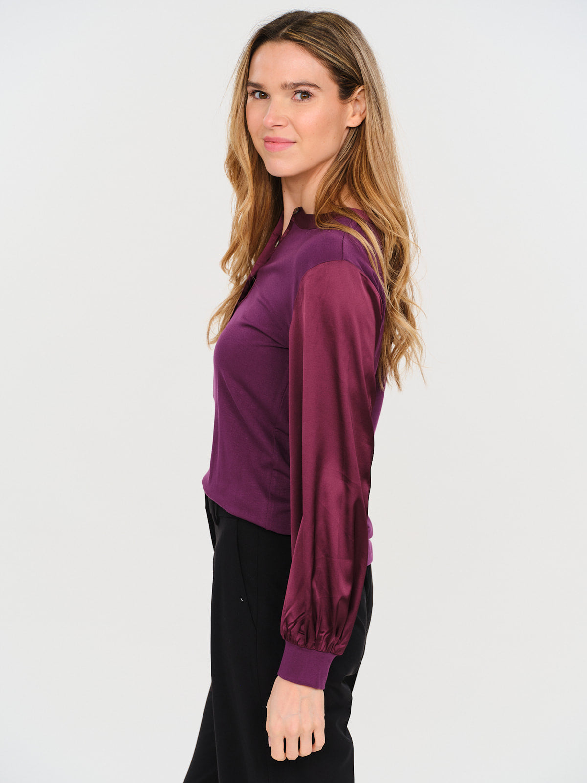 janie top [plum]