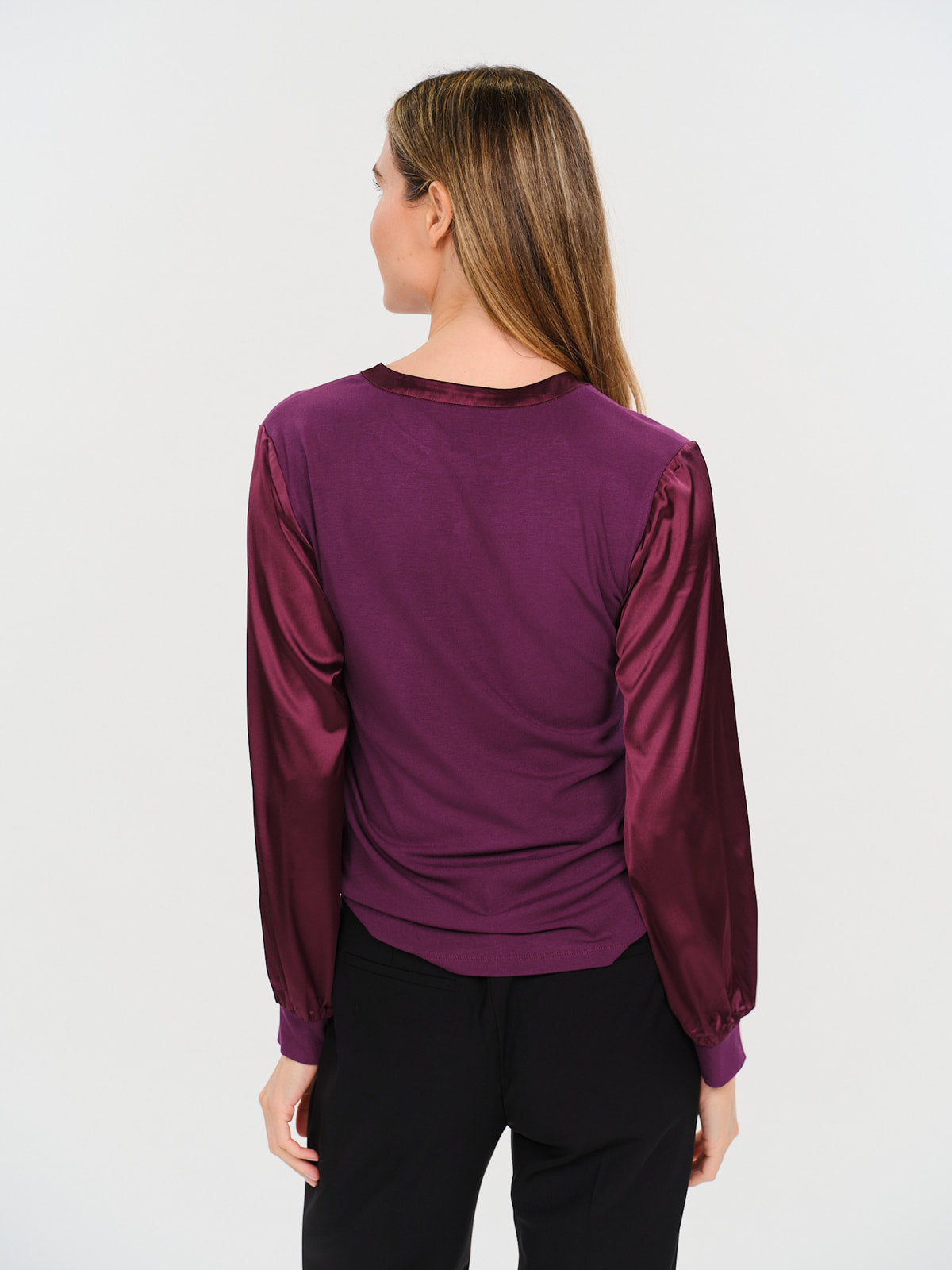 janie top [plum]