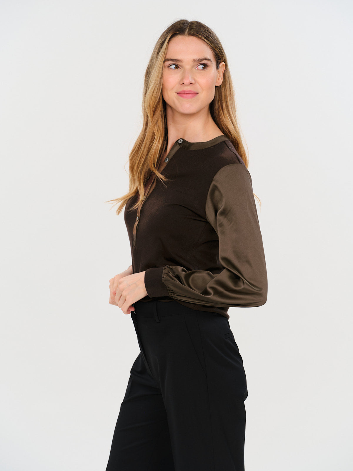 janie top [chocolate]