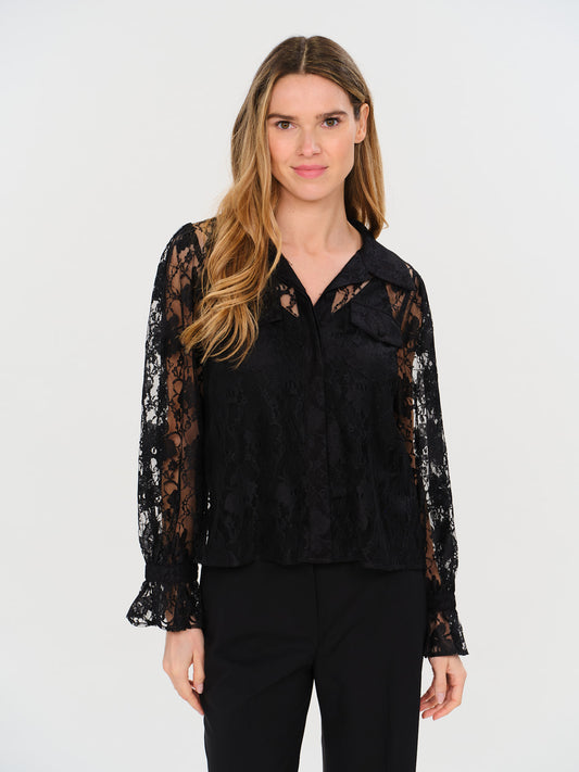 brooke blouse [black]