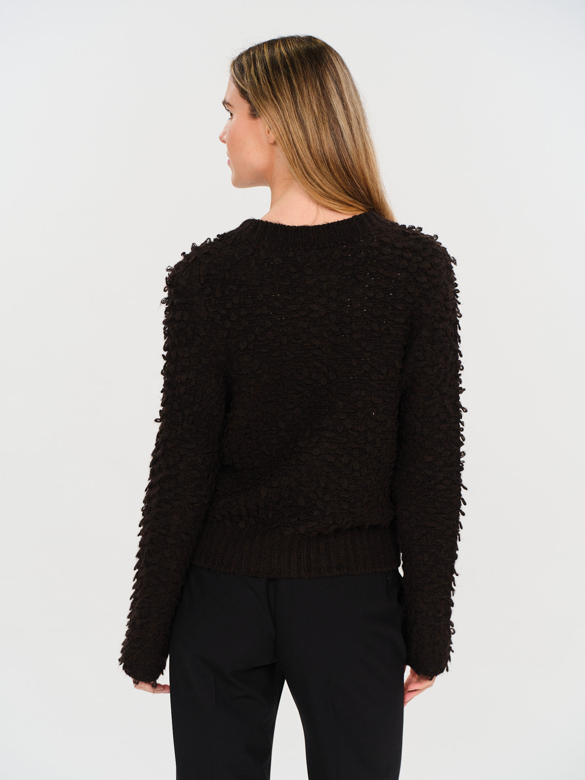 blanc cardigan [chocolate]