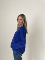 Load image into Gallery viewer, aspen sweater [royal blue]
