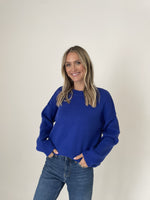 Load image into Gallery viewer, aspen sweater [royal blue]
