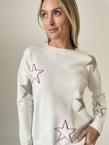 skylar sweater [white]