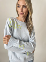 Load image into Gallery viewer, neon morgan sweater [light blue]
