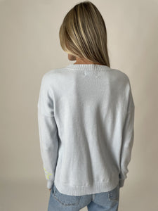 neon morgan sweater [light blue]