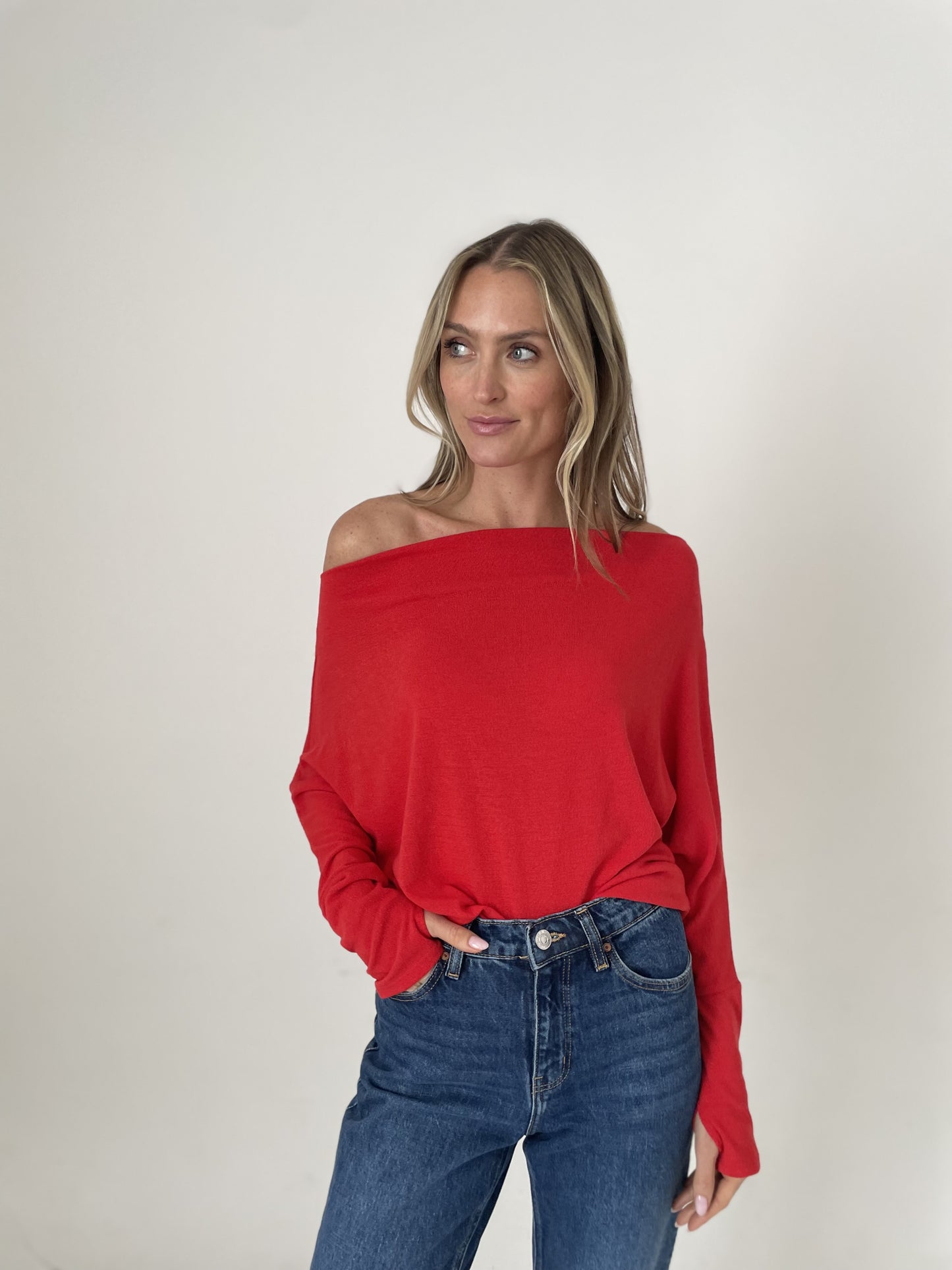 the anywhere top [red]