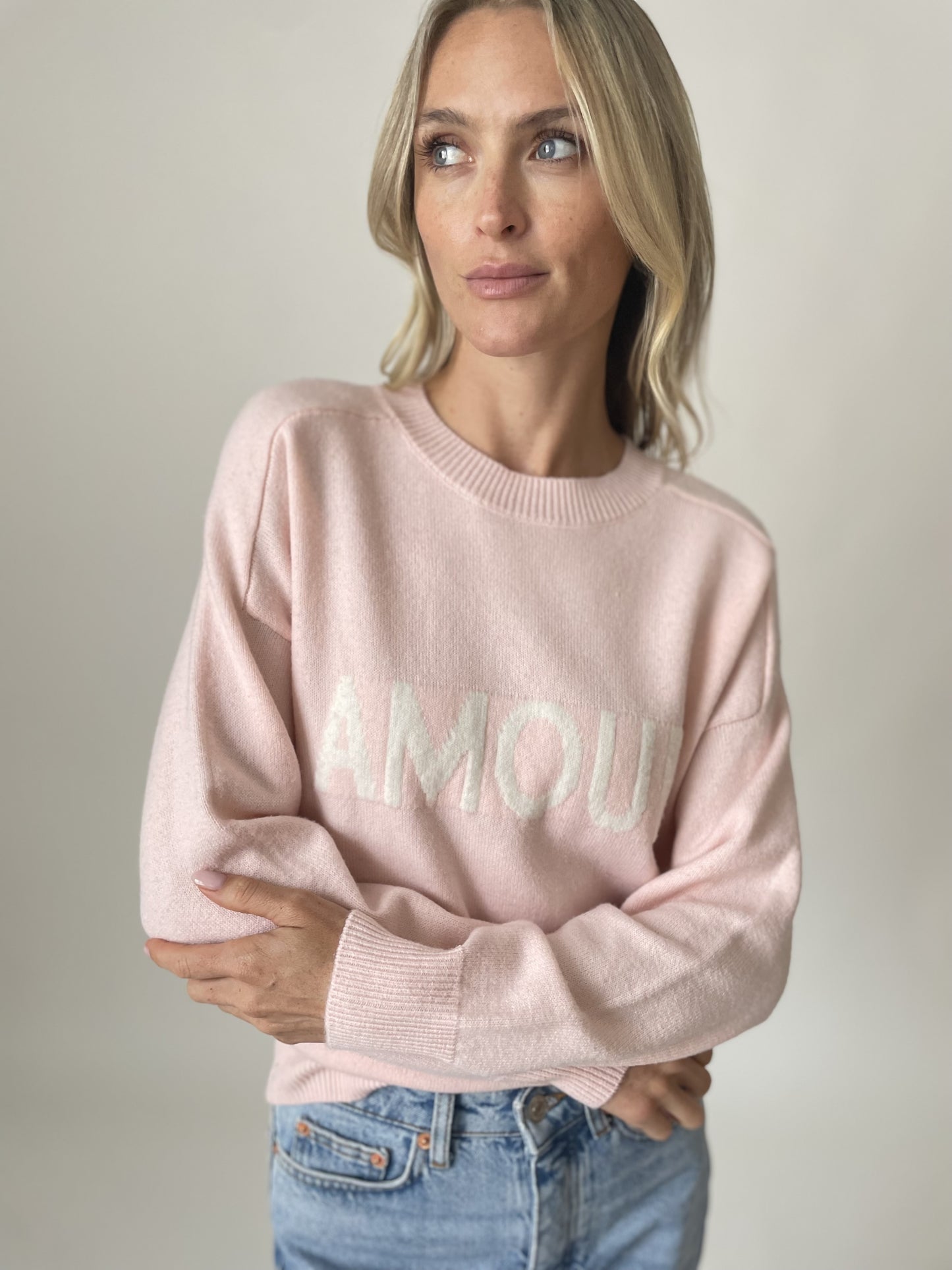 amour sweater [pink]