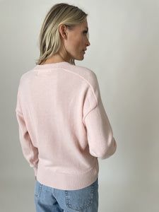 sweetheart sweater [pink]