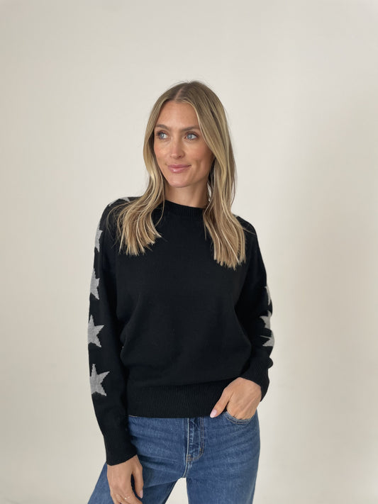 ash sweater [black]