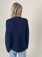 Load image into Gallery viewer, setauket cardigan [navy]
