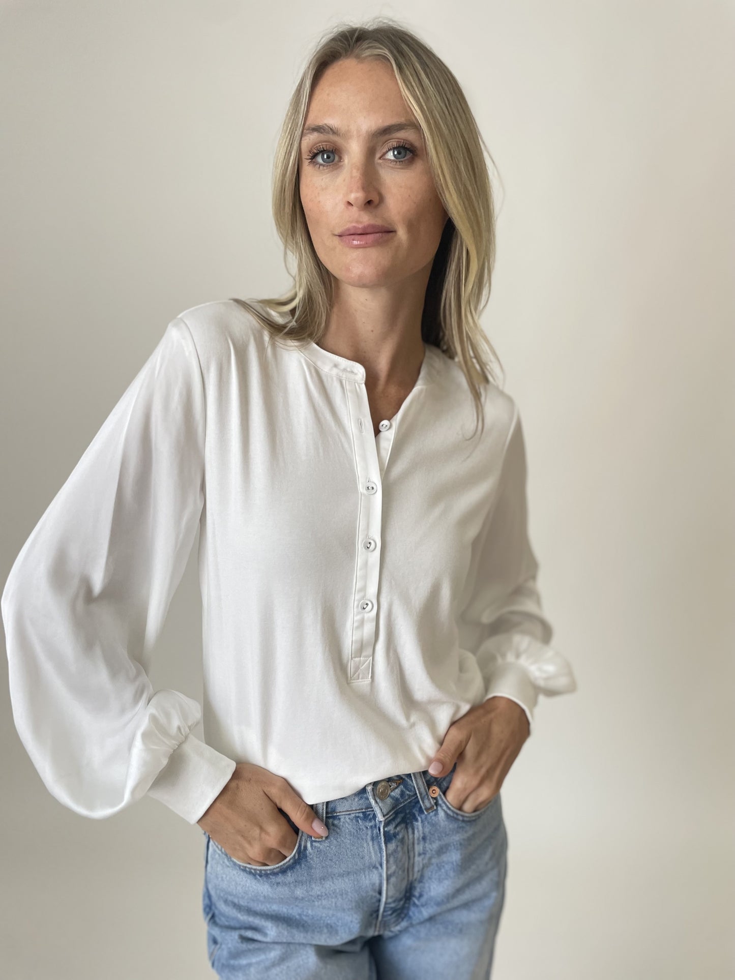 janie top [white]