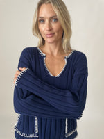 Load image into Gallery viewer, northport sweater [navy]
