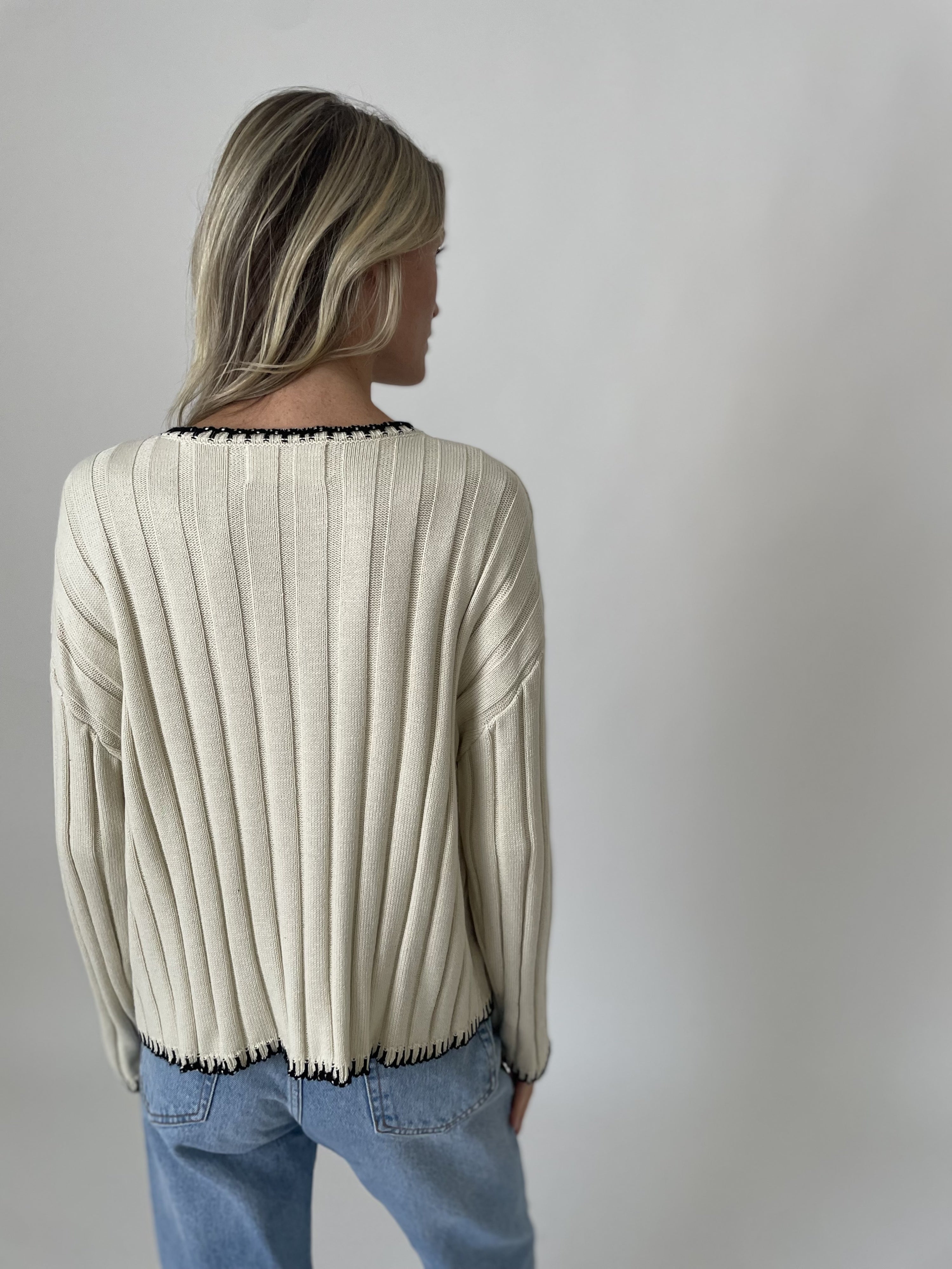 northport sweater [bone]