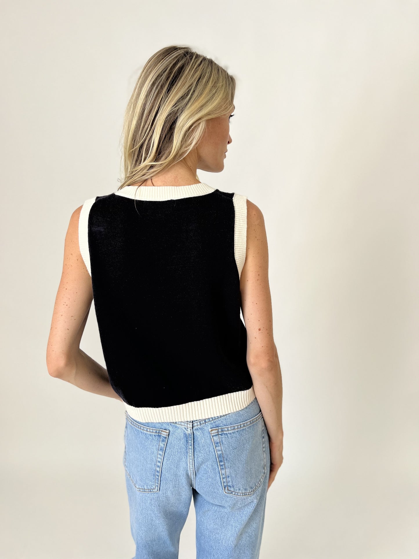 vivian vest [navy]