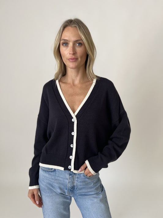 casey cardigan [navy]