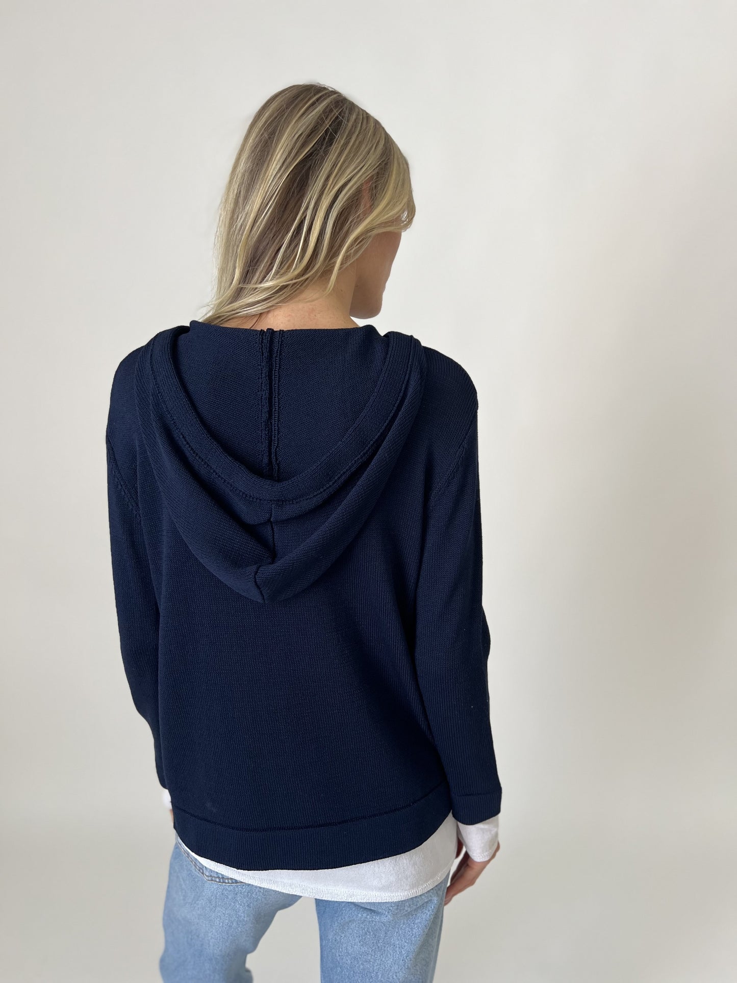 abigail hoodie [navy/white]