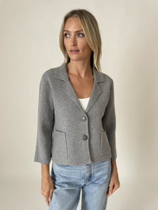 louisa blazer [heather grey]