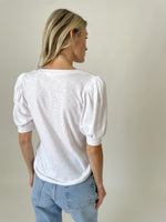 Load image into Gallery viewer, short sleeve kira top [white]
