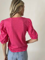 Load image into Gallery viewer, rya tee [fandango pink]
