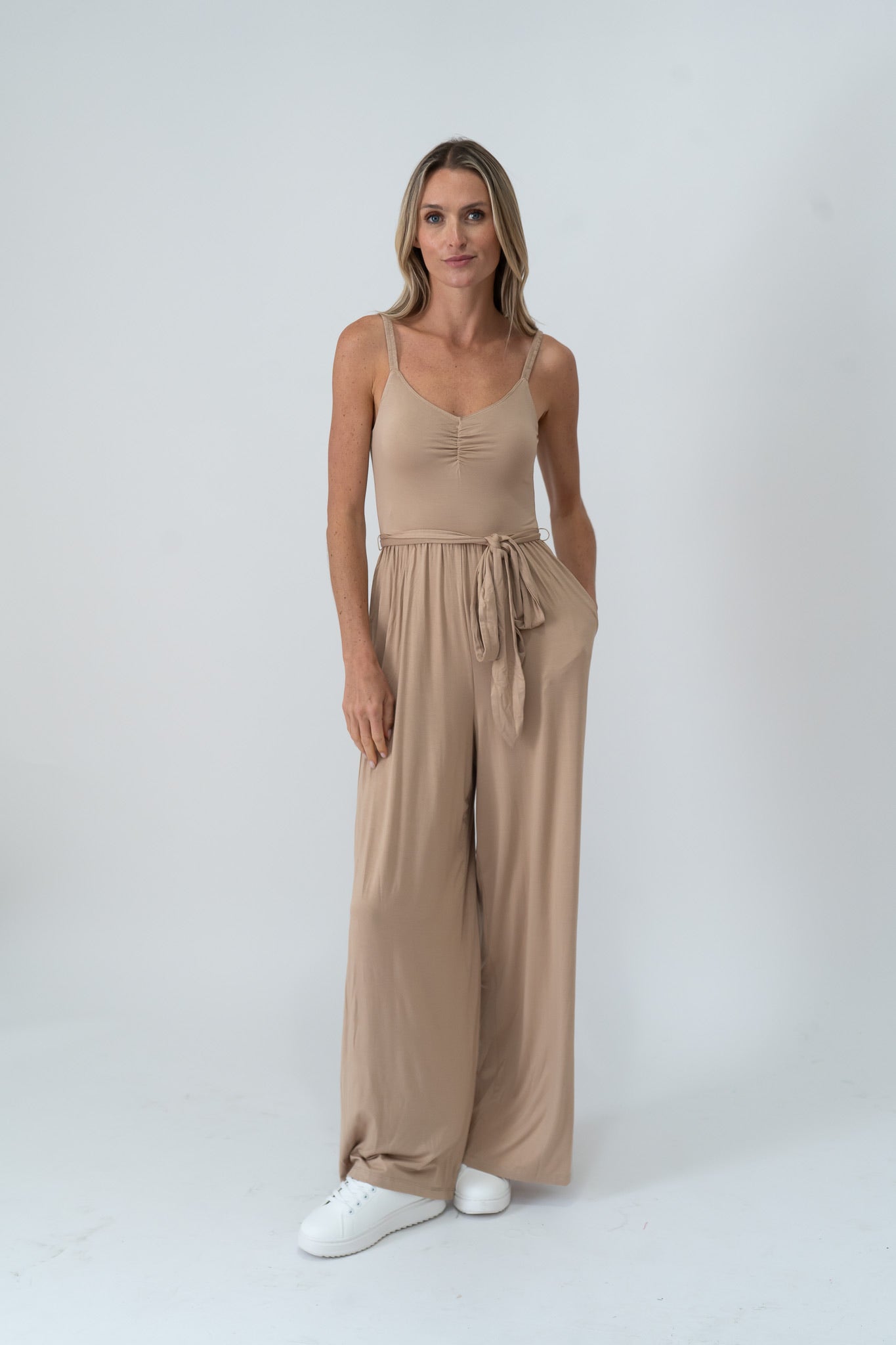 shannon jumpsuit [taupe]