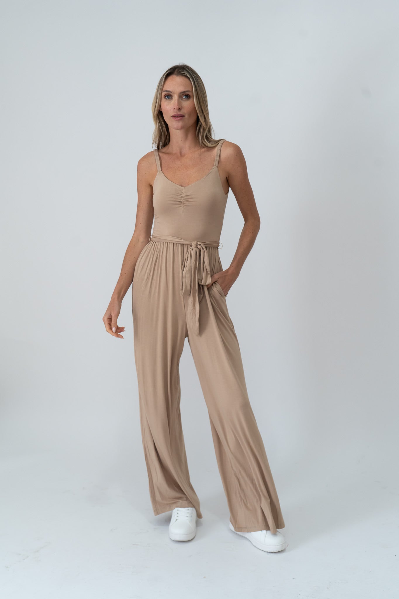 shannon jumpsuit [taupe]