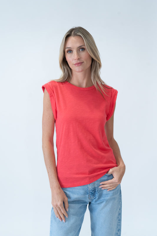 caroline tee [red]