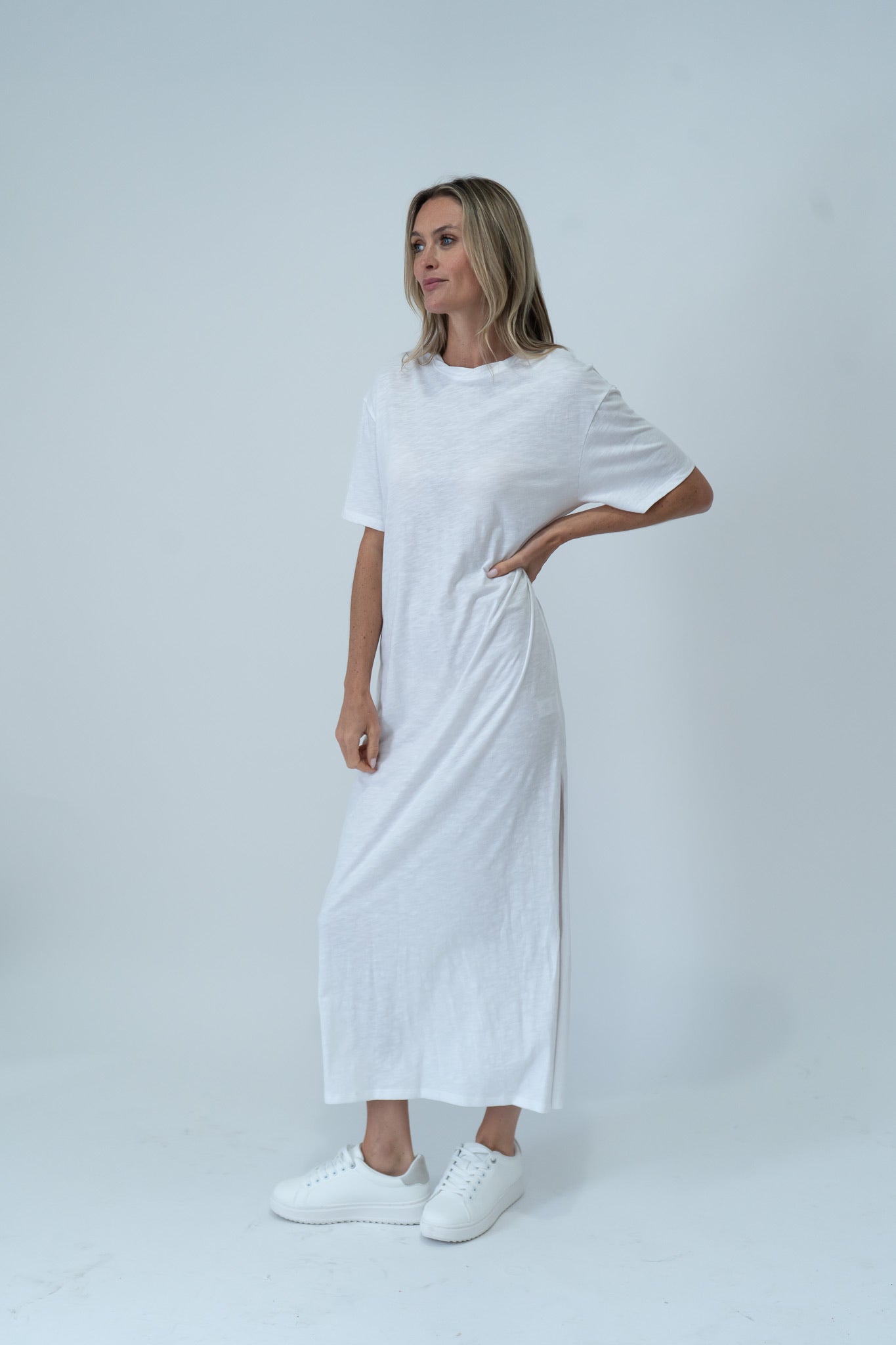 kristen dress [white]
