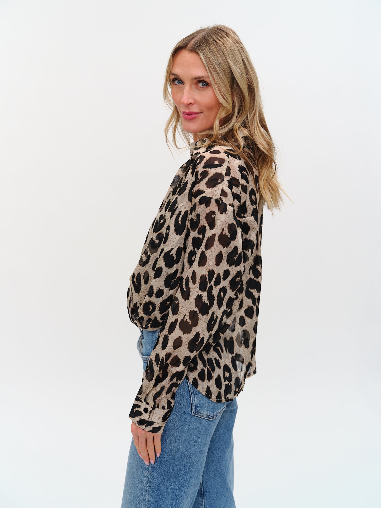 zuri top [cheetah print]