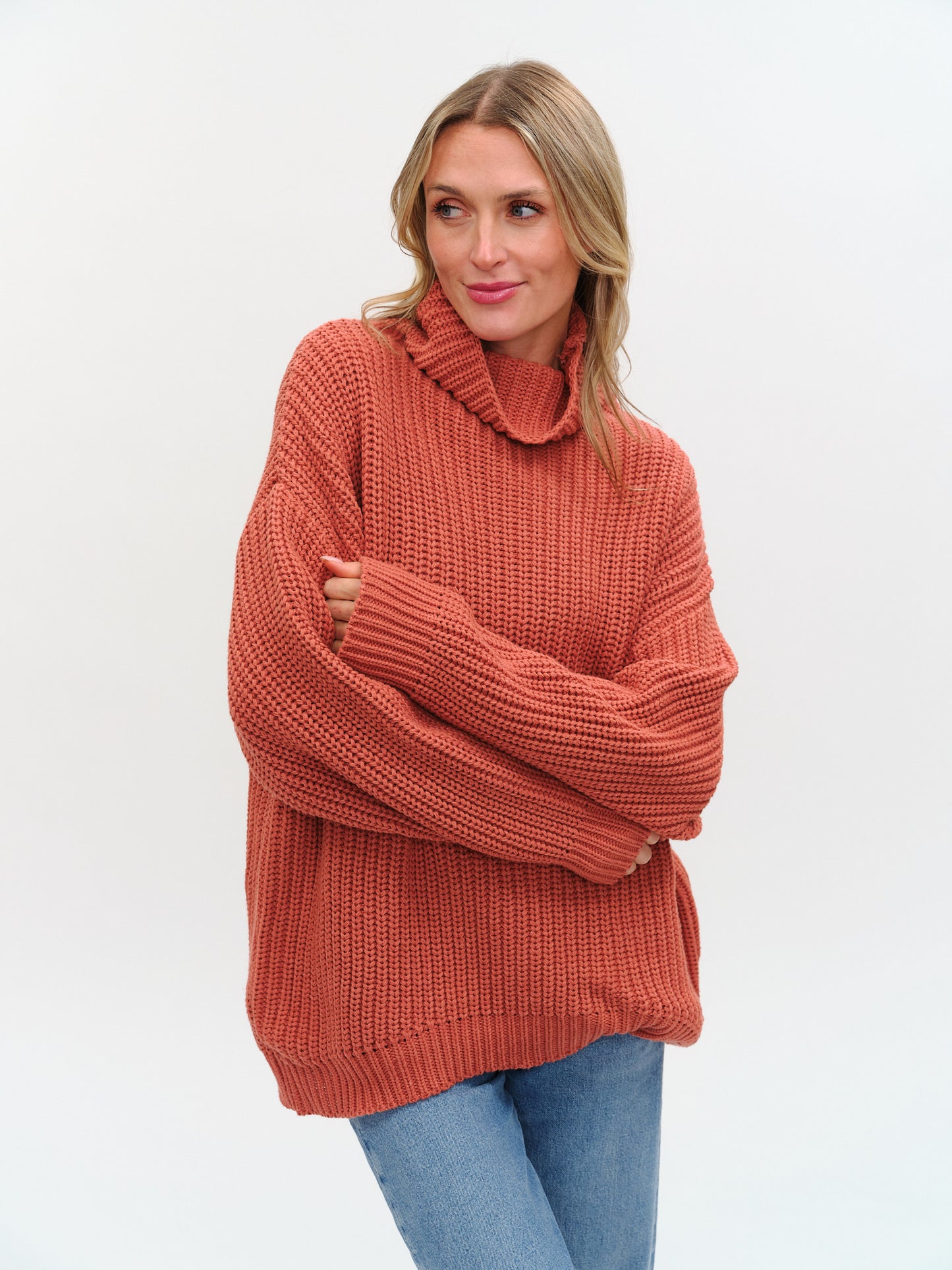 delaney sweater [clay]