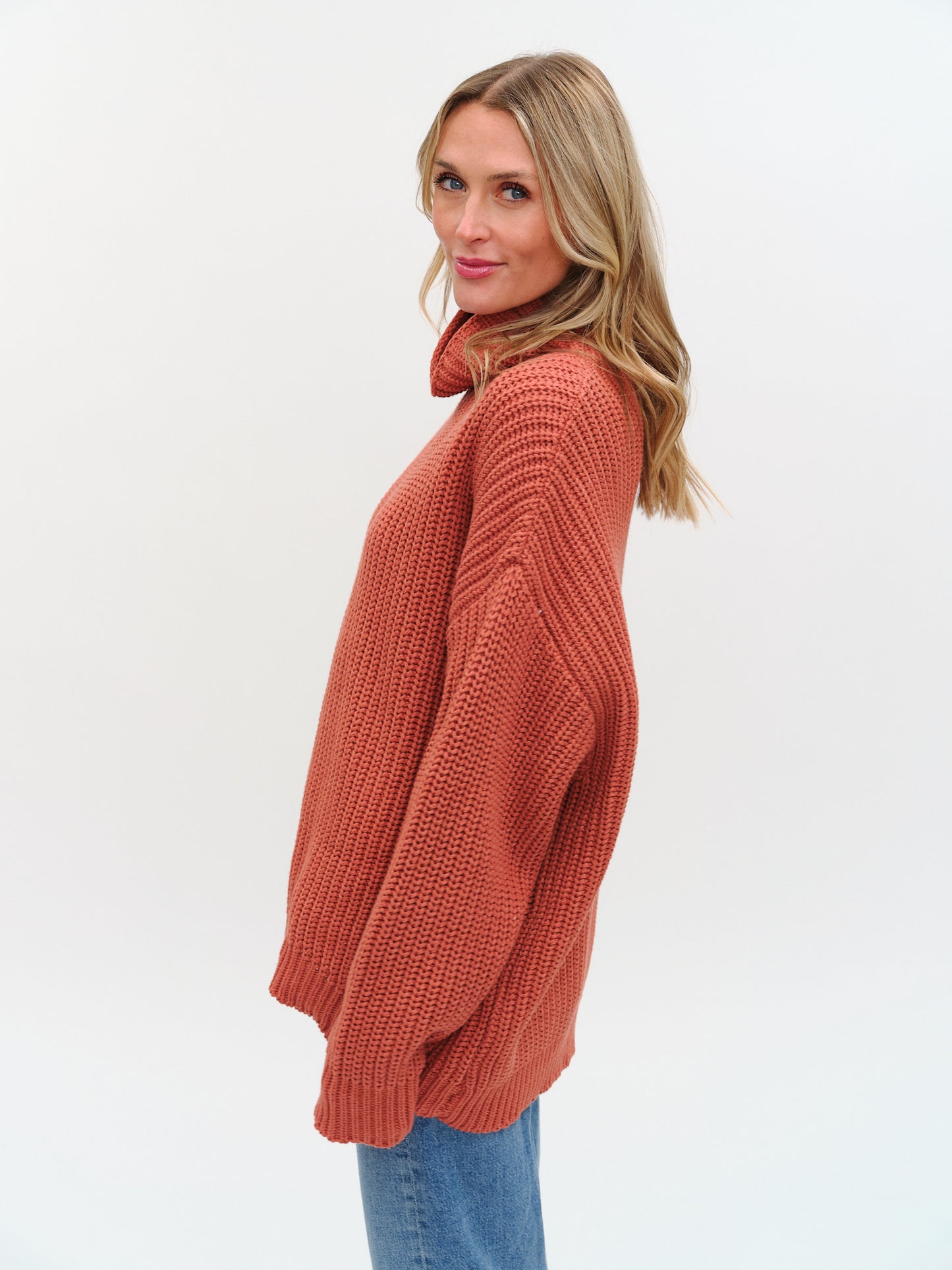 delaney sweater [clay]