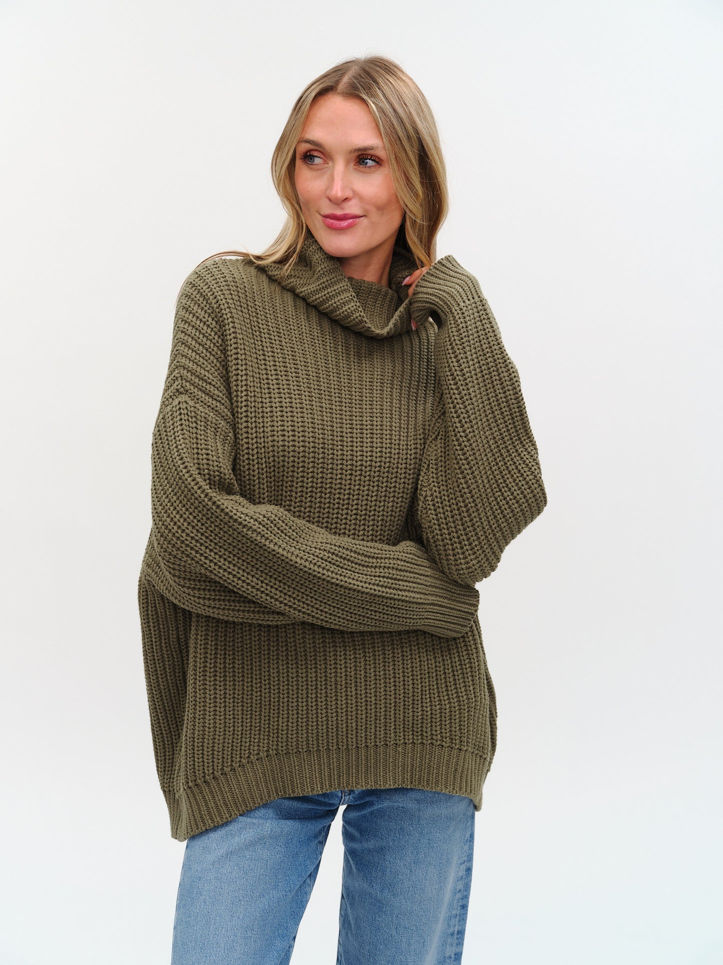 delaney sweater [olive]