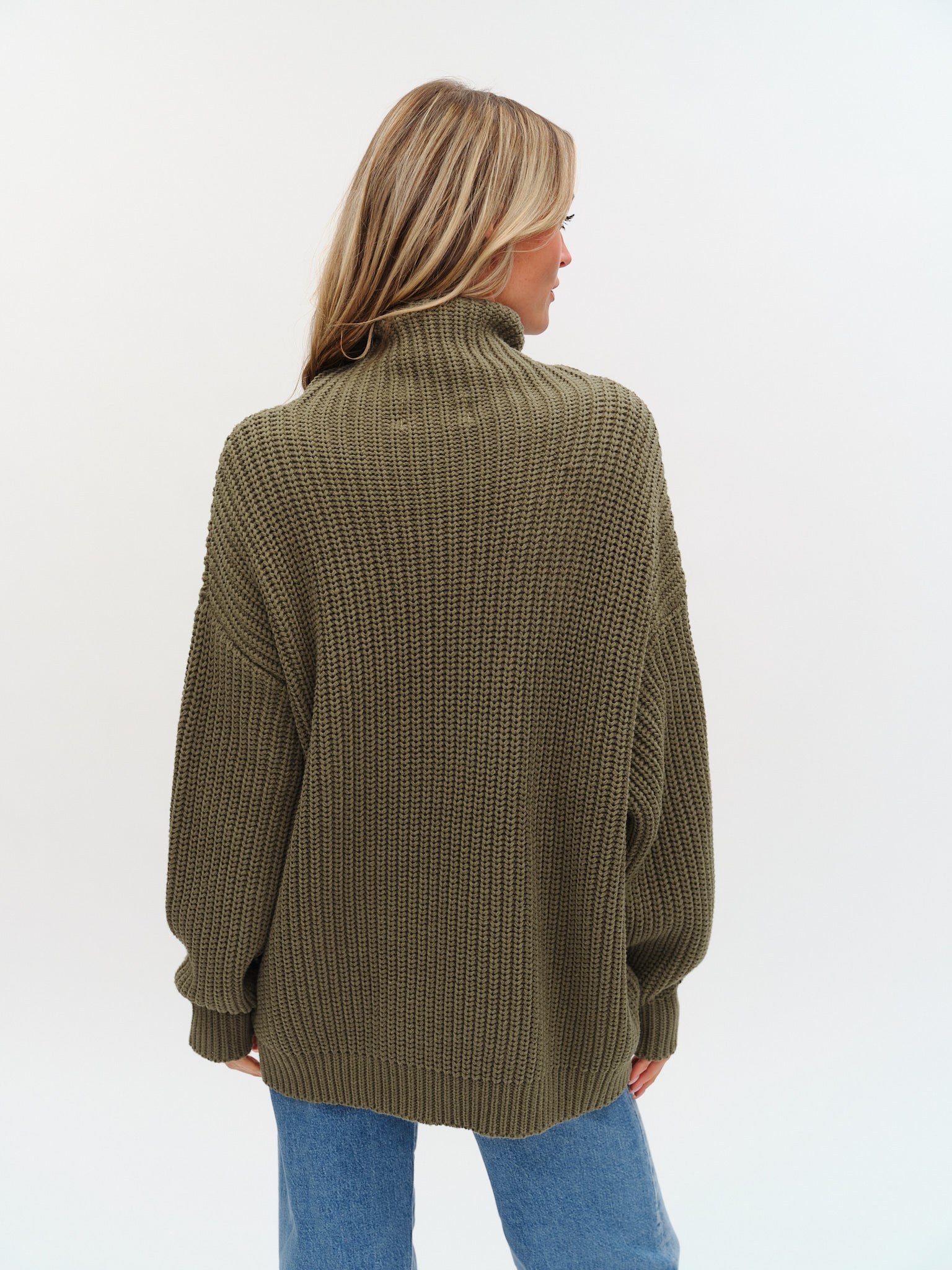 delaney sweater [olive] – Six Fifty Clothing