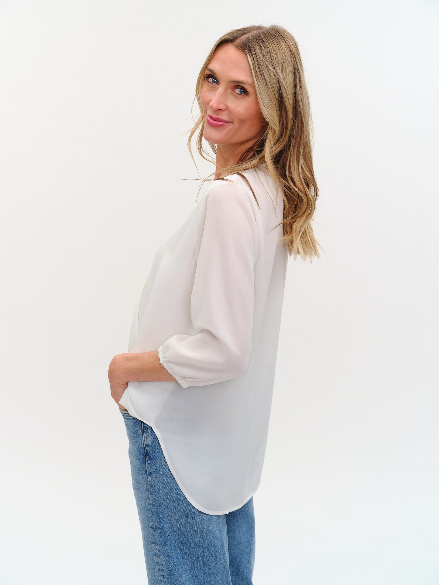 vanessa top [ivory]