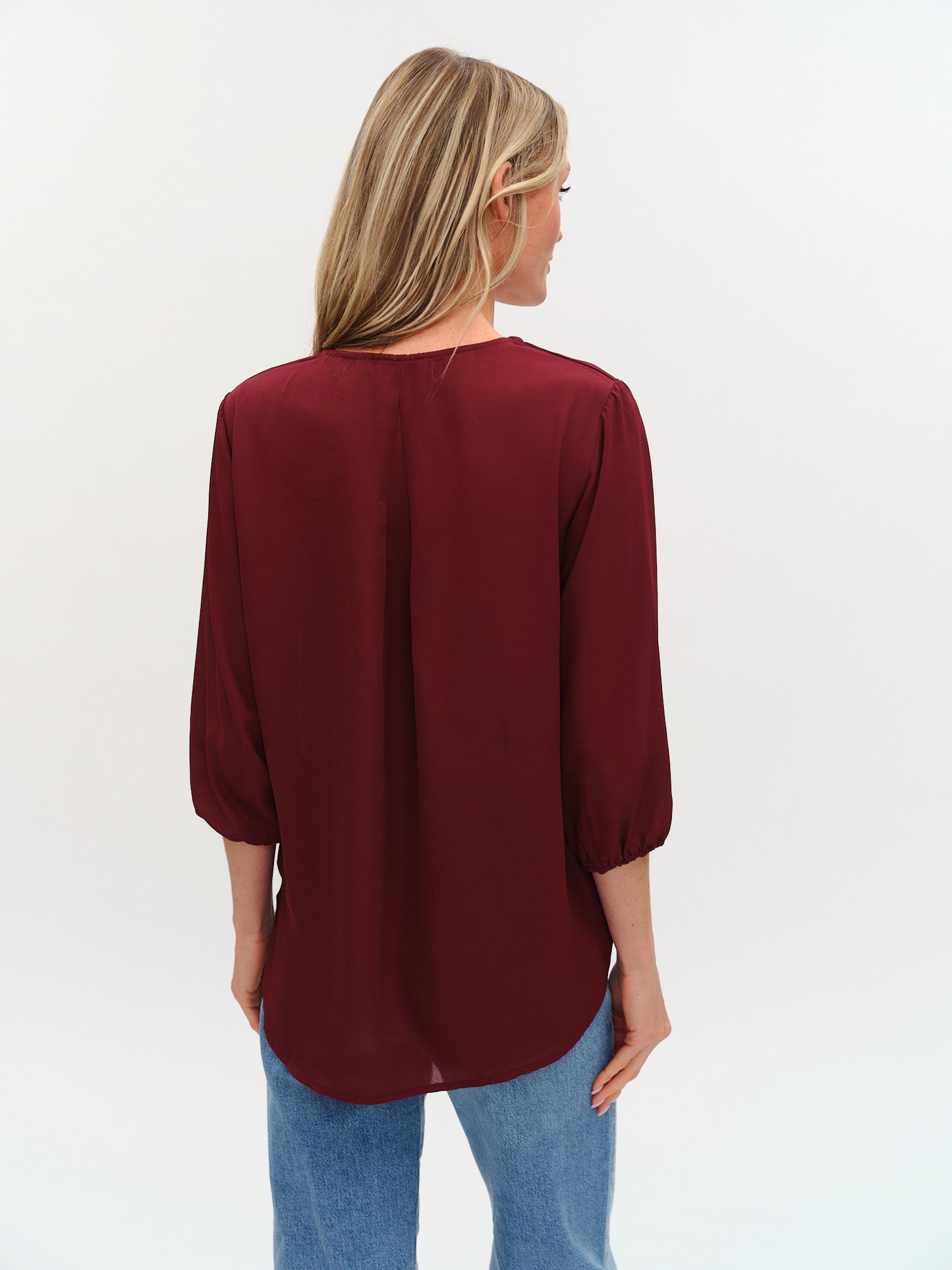vanessa top [burgundy]