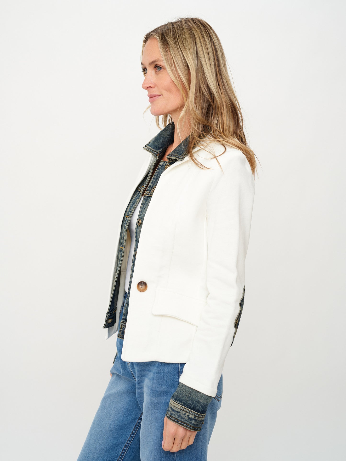 clarissa *made in italy* blazer [ivory]