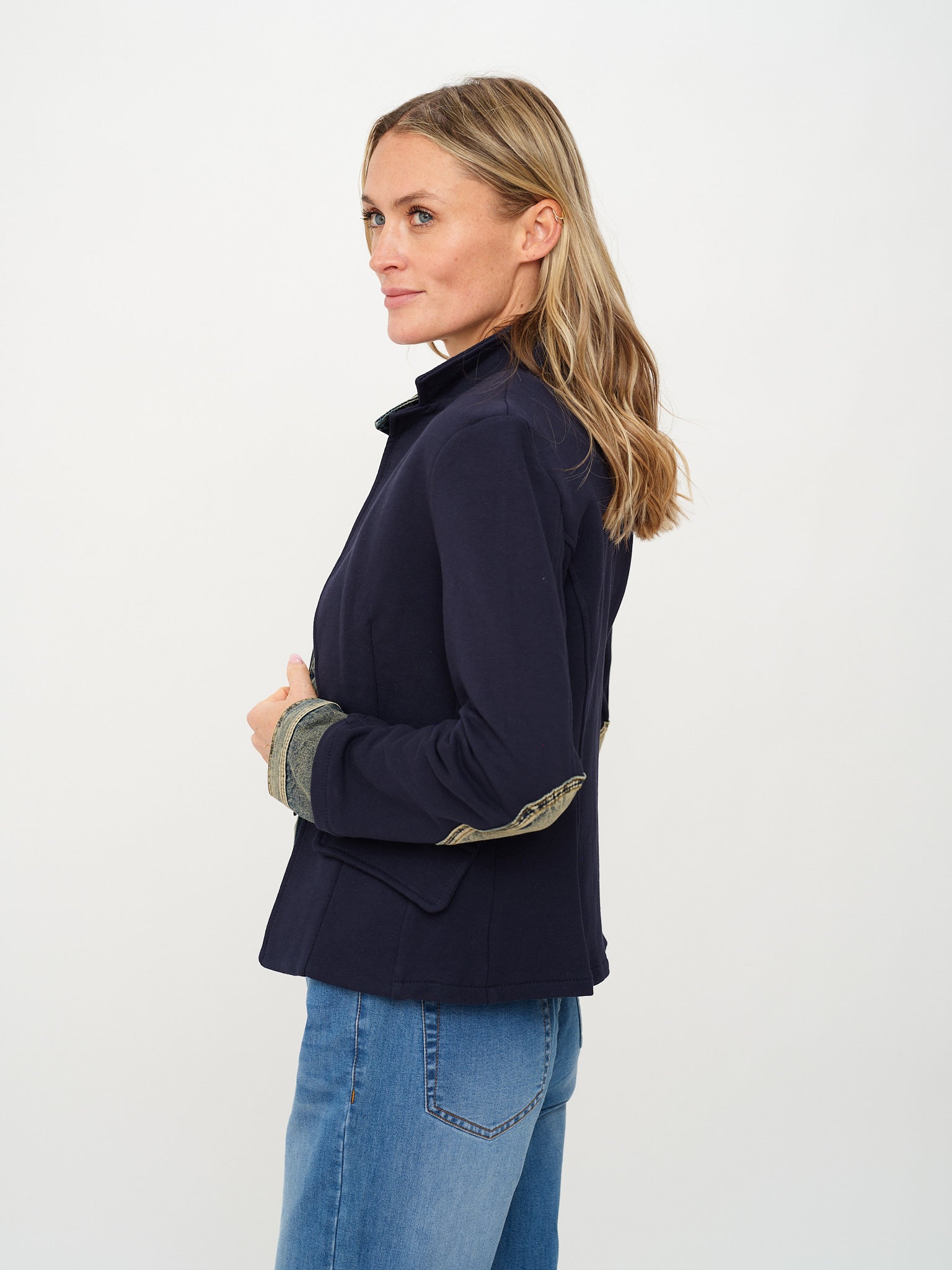clarissa *made in italy* blazer [navy] – Six Fifty Clothing